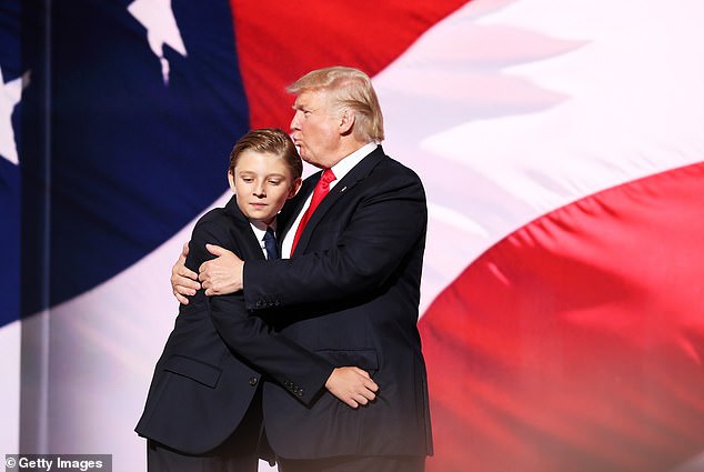 When Trump was elected in 2016, Barron was just 10 years old and lived in New York City