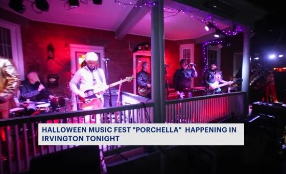 Irvington neighborhood hosts Halloween music fest 'Porchella'