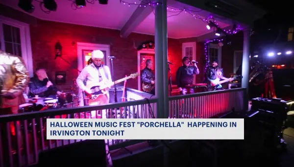 Irvington neighborhood hosts Halloween music fest 'Porchella'