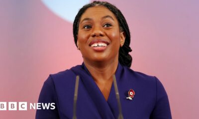 Kemi Badenoch promises change after historic Tory leadership win