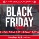 Last chance to shop Black Friday deals - Official Website of the Harriers