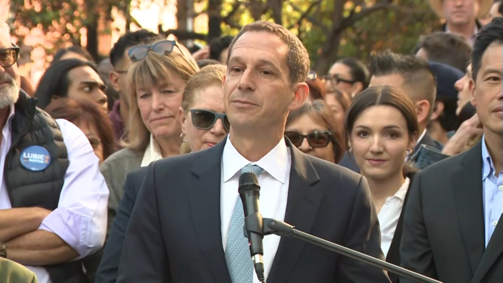 Levi Strauss heir Daniel Lurie delivers first remarks as San Francisco Mayor-elect, shares vision for city