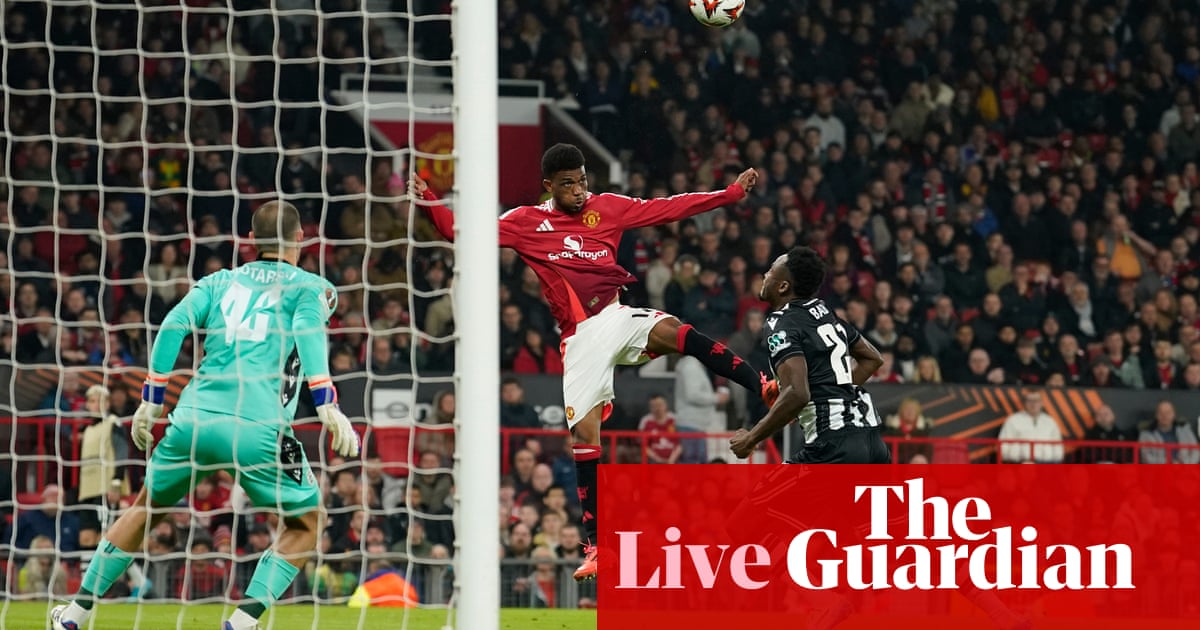 Manchester United 2-0 PAOK Salonika: Europa League – as it happened | Europa League