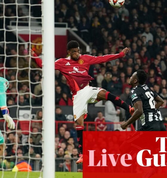 Manchester United 2-0 PAOK Salonika: Europa League – as it happened | Europa League