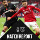 Match Report | Ten-man Hammers felled at Nottingham Forest