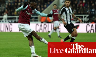 Newcastle 0-2 West Ham: Premier League – as it happened | Premier League