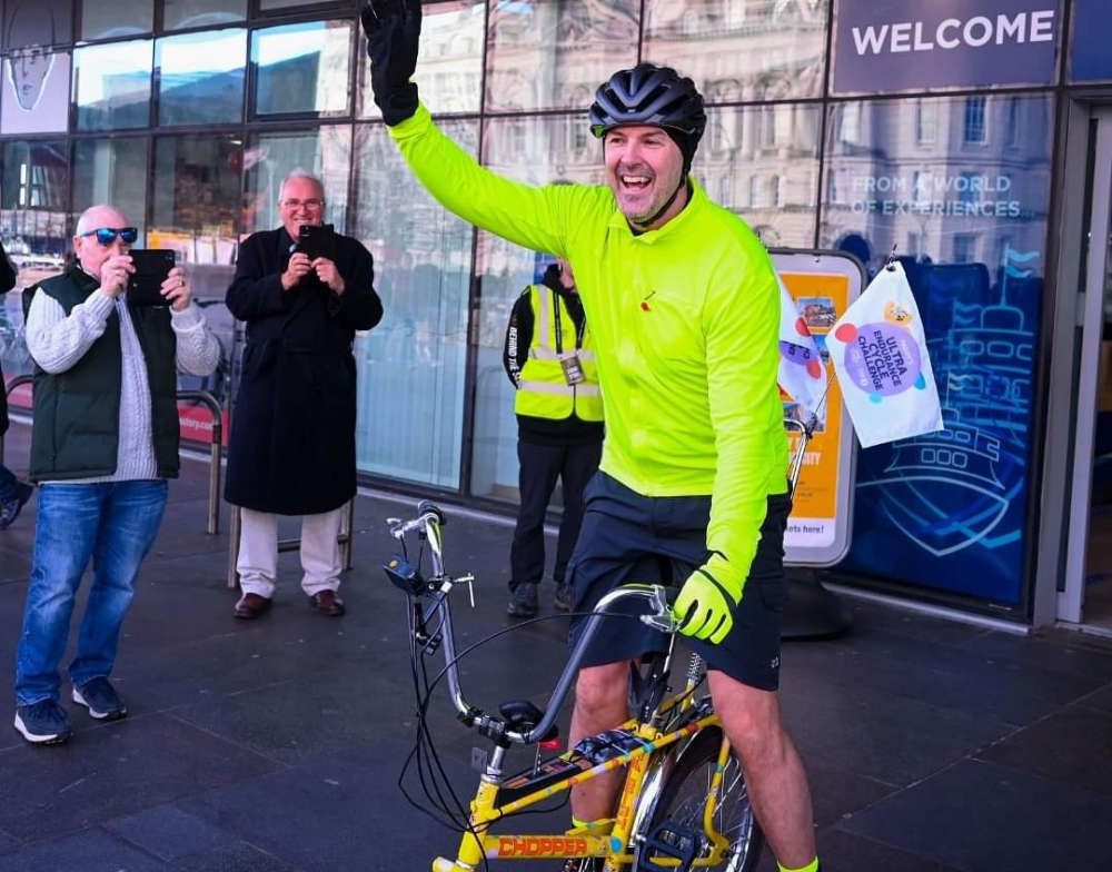 Paddy McGuinness heading to Lancaster on Children in Need cycle challenge