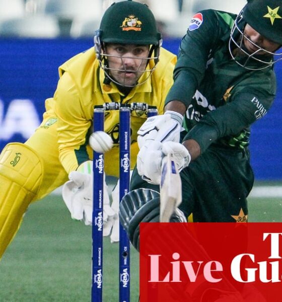 Pakistan thrash Australia by nine wickets: second men’s ODI – as it happened | Australia cricket team