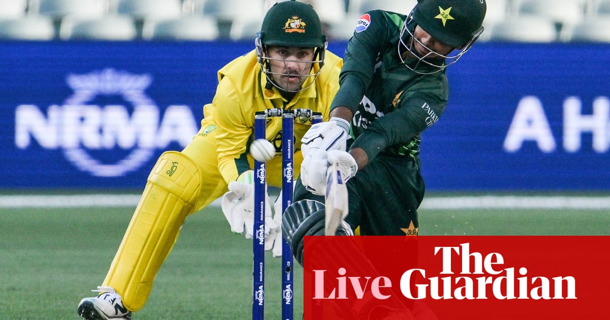 Pakistan thrash Australia by nine wickets: second men’s ODI – as it happened | Australia cricket team