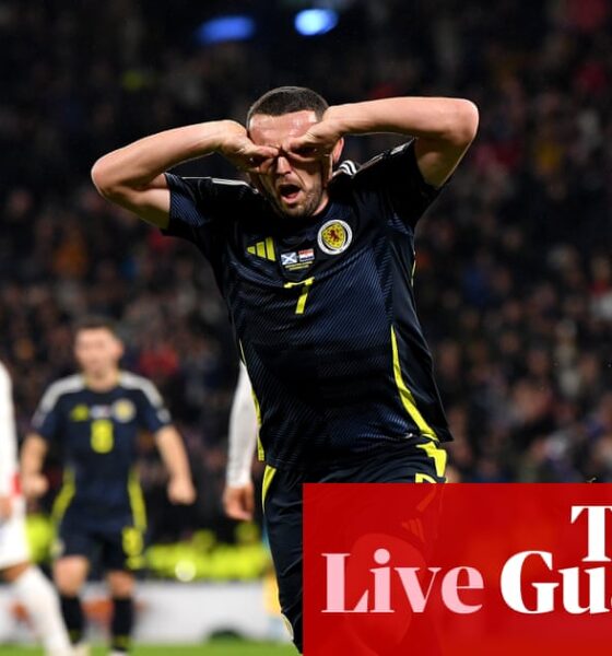 Scotland 1-0 Croatia: Nations League – as it happened | Nations League