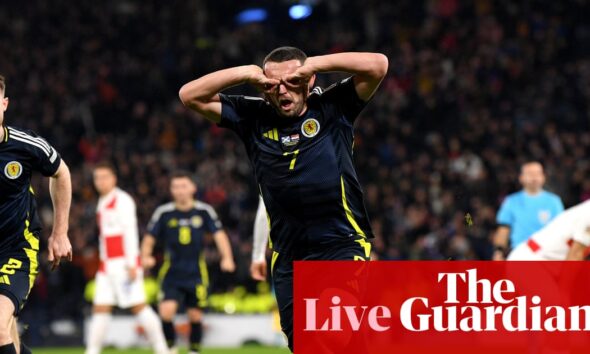 Scotland 1-0 Croatia: Nations League – as it happened | Nations League