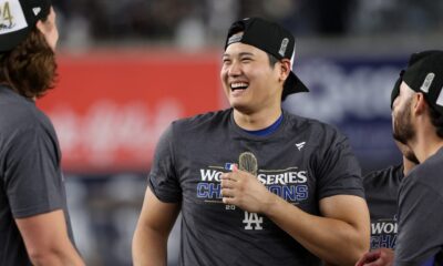 Shohei Ohtani wins first career World Series