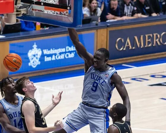 Six in Double Figures Leads Duke Past Army, 100-58