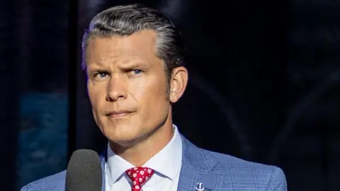 Getty Images File image of Pete Hegseth