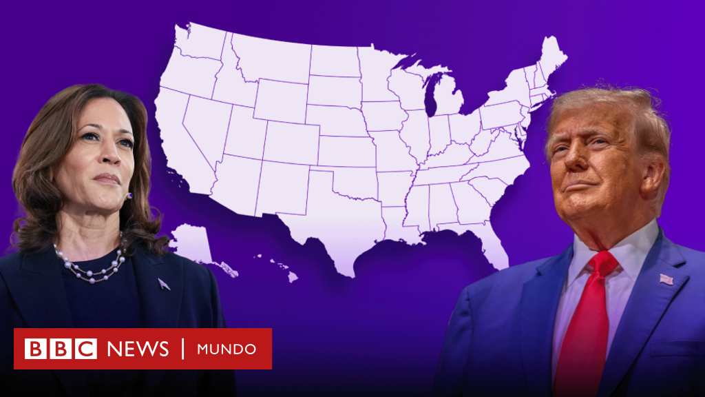 Trump vs. Kamala: sigue en vivo con mapas interactivos los resultados de las elecciones de Estados Unidos