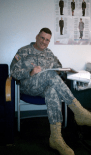 Ryan Hastings '16 served for 20 years with the U.S. Army before becoming UMW's military-affiliated student support specialist in 2019.