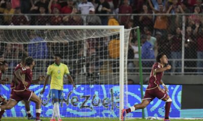 Venezuela logra como local histórico empate ante Brasil en eliminatorias; Vini falla penal