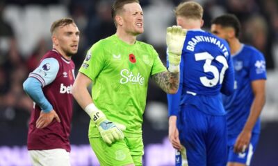 West Ham 0-0 Everton: Lackluster Hammers held by Pickford