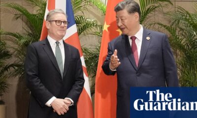 Xi Jinping praises Labour’s economic policy as Keir Starmer discusses human rights concerns | Foreign policy