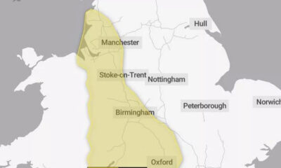 Yellow fog warning in place over Greater Manchester