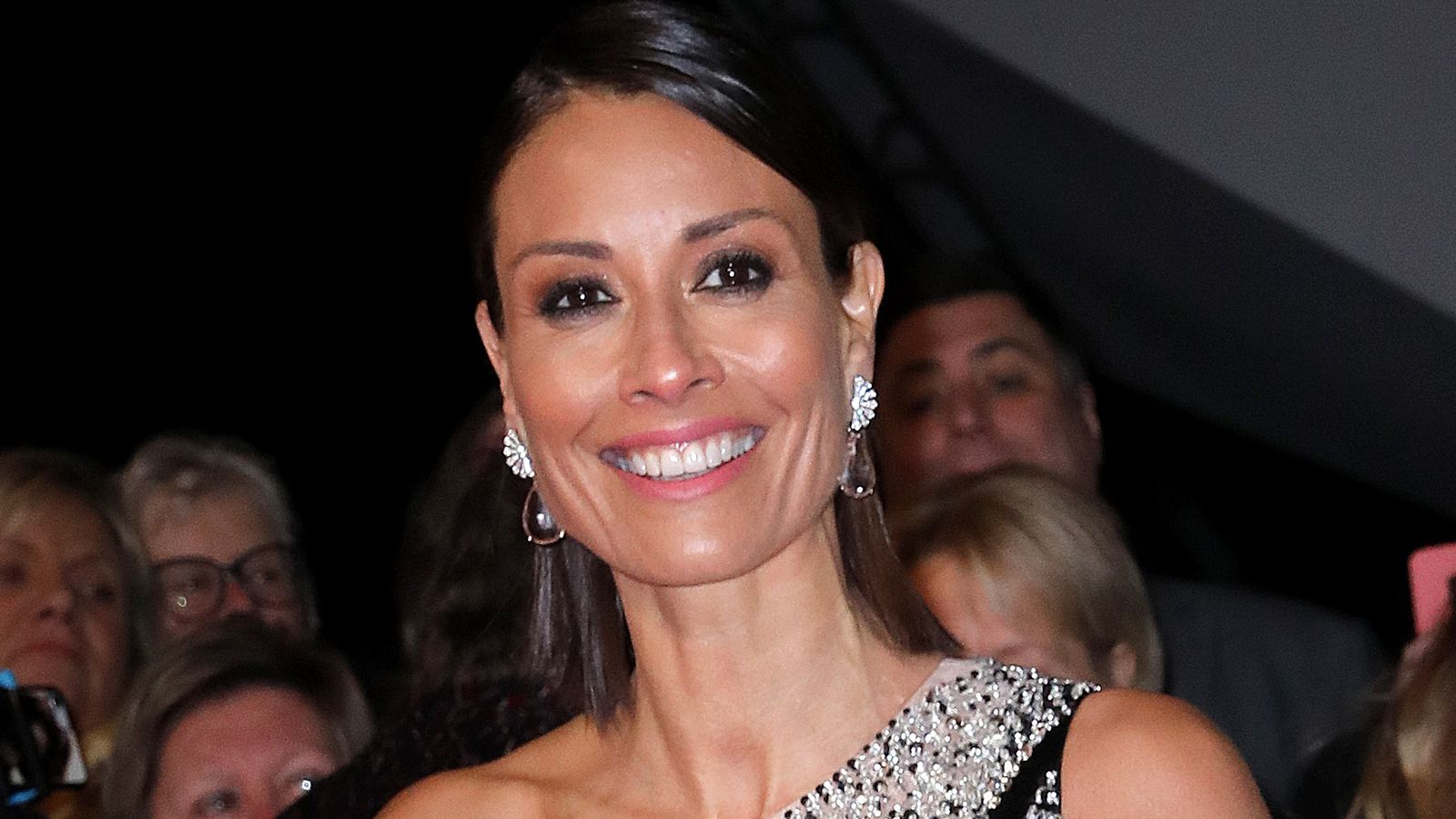 Melanie Sykes attending the National Television Awards 2020 held at the O2 Arena, London. Pic: Isabel Infantes/ PA