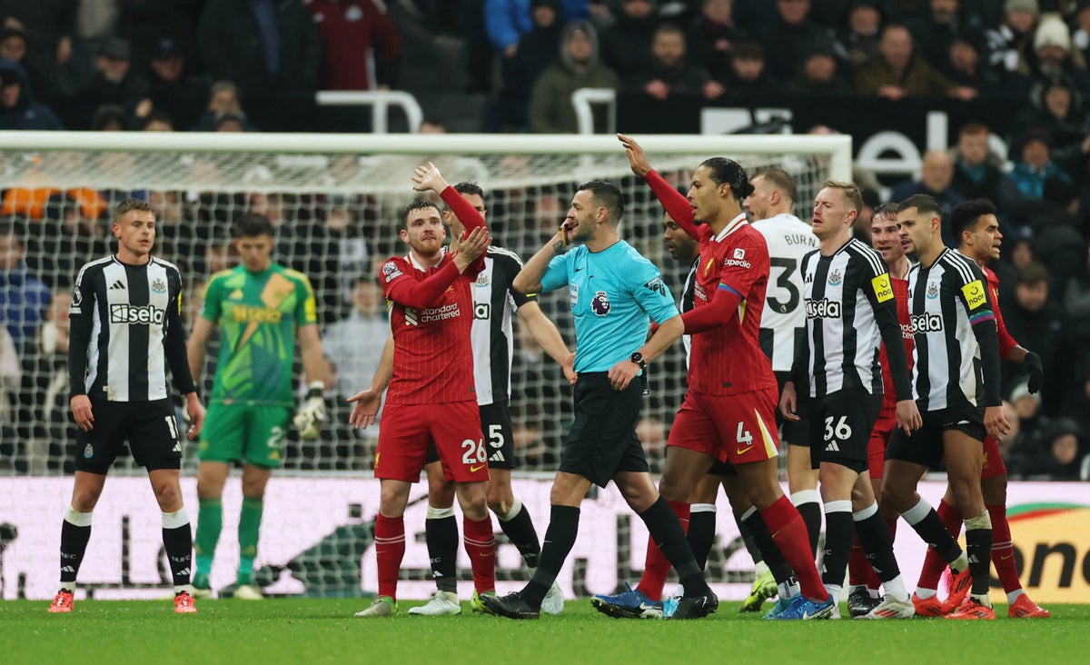 Newcastle vs Liverpool LIVE: Premier League result and final score after late Schar equaliser denies Reds win