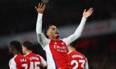 Arsenal vs Manchester United LIVE: Jurrien Timber and William Saliba give Gunners win at Emirates Stadium