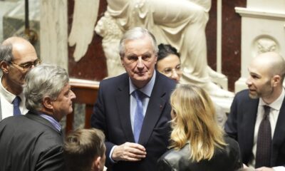 France's government toppled after vote to oust prime minister : NPR