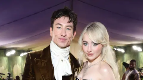 Getty Images Barry Keoghan and Sabrina Carpenter 