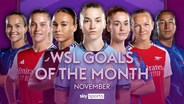 Women's Super League goal of the month November