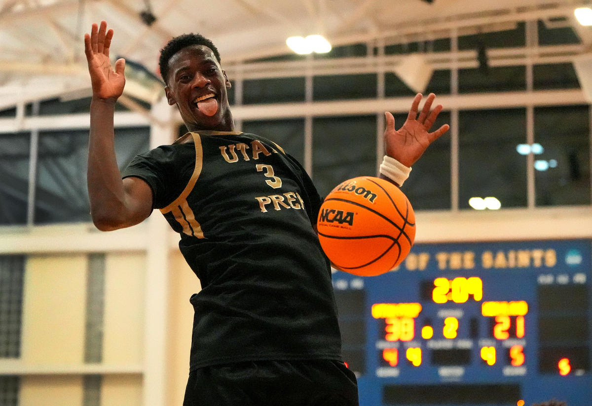 A.J. Dybantsa, No. 1-ranked college basketball recruit, commits to BYU