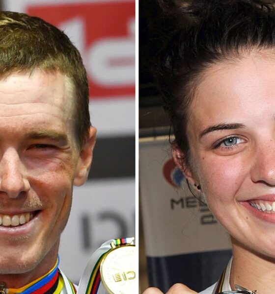 Rohan Dennis has been charged over the death of Melissa Hoskins: Pic: AP/Joe Castro/EPA/Shutterstock