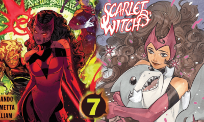 Wanda And Friends Are Trapped In A Torturous Carnival Funhouse in Scarlet Witch #7