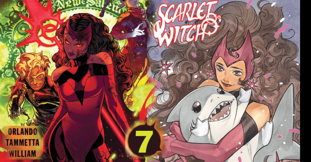 Wanda And Friends Are Trapped In A Torturous Carnival Funhouse in Scarlet Witch #7