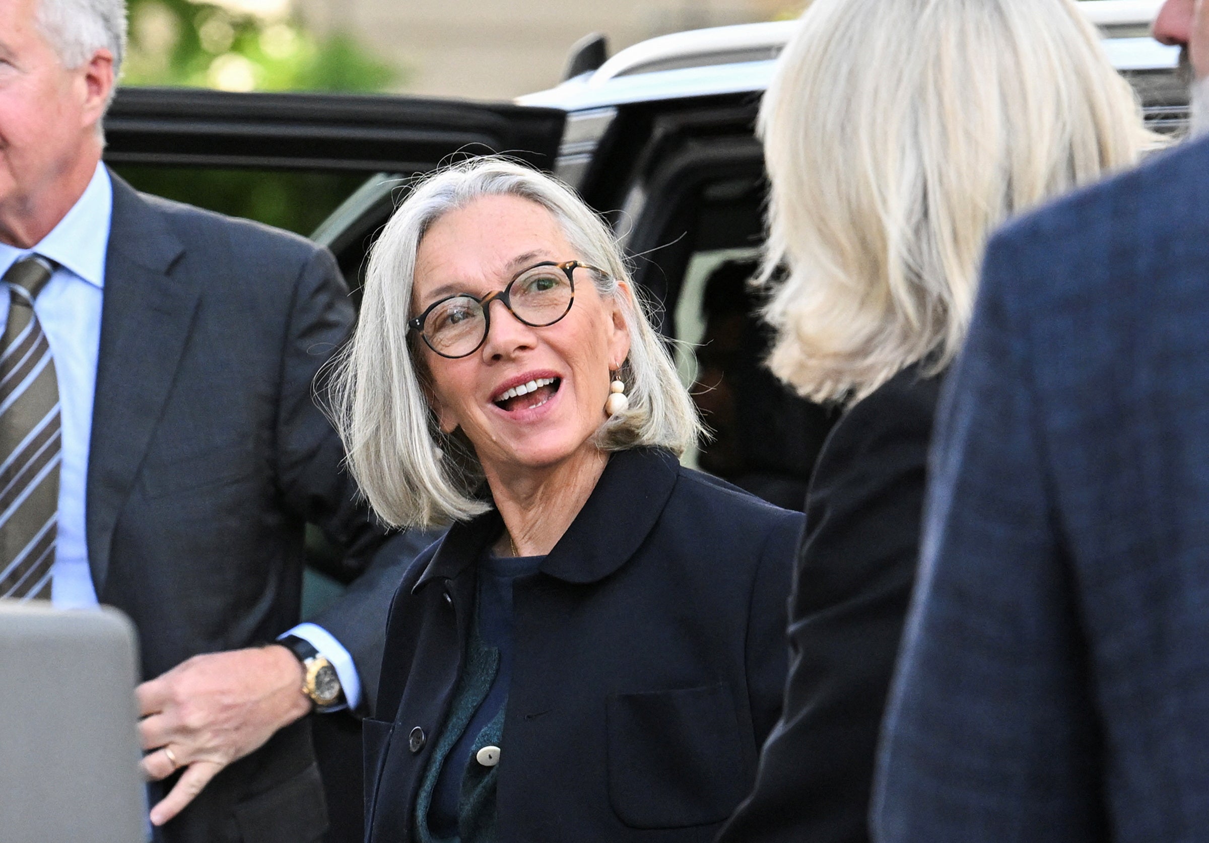 Prudence Murdoch arrives at the court for hearing in September