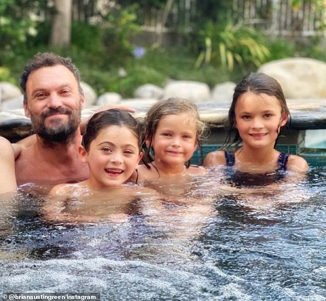 The actress already shares three sons - Noah, 12, Bodhi, 10, and Journey, eight - with ex-husband Brian Austin Green, who she split from in 2020