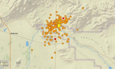 5.8 magnitude earthquake strikes near Yerington, quickly followed by numerous aftershocks | Local News