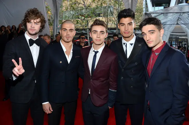 Max George rose to fame as a member of The Wanted. Pictured alongside bandmates Jay McGuiness, Nathan Sykes, Siva Kaneswaran, and Tom Parker