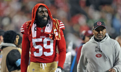 49ers linebacker De'Vondre Campbell refused to play against Rams, a move blasted by teammates