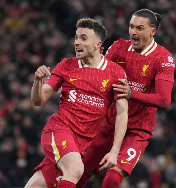 Liverpool vs Fulham LIVE: Premier League result as Diogo Jota snatches equaliser for ten-man Reds in frantic clash