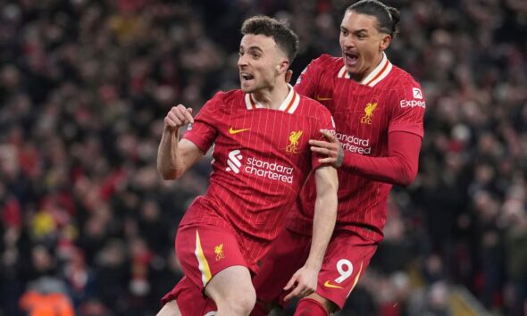 Liverpool vs Fulham LIVE: Premier League result as Diogo Jota snatches equaliser for ten-man Reds in frantic clash