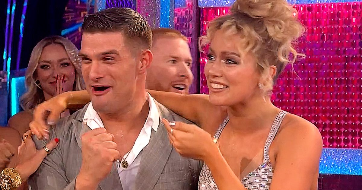 Strictly's Tasha speechless after unexpected guest arrives for final