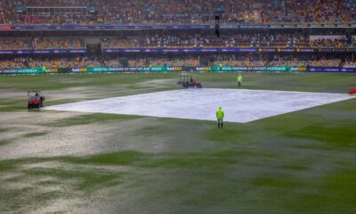 The Gabba during day one of the third Test between Australia and India (Associated Press)