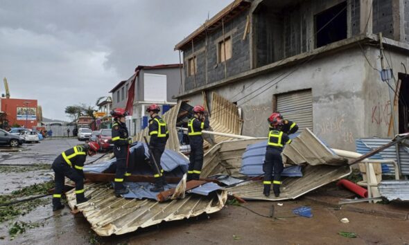 Hundreds feared dead in French territory of Mayotte from cyclone : NPR