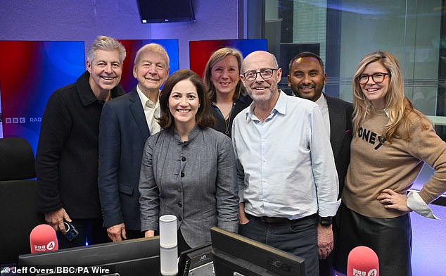 Radio 4 invited former colleagues into the studio and played some of Husain's career highlights as the BBC paid tribute to their star presenter