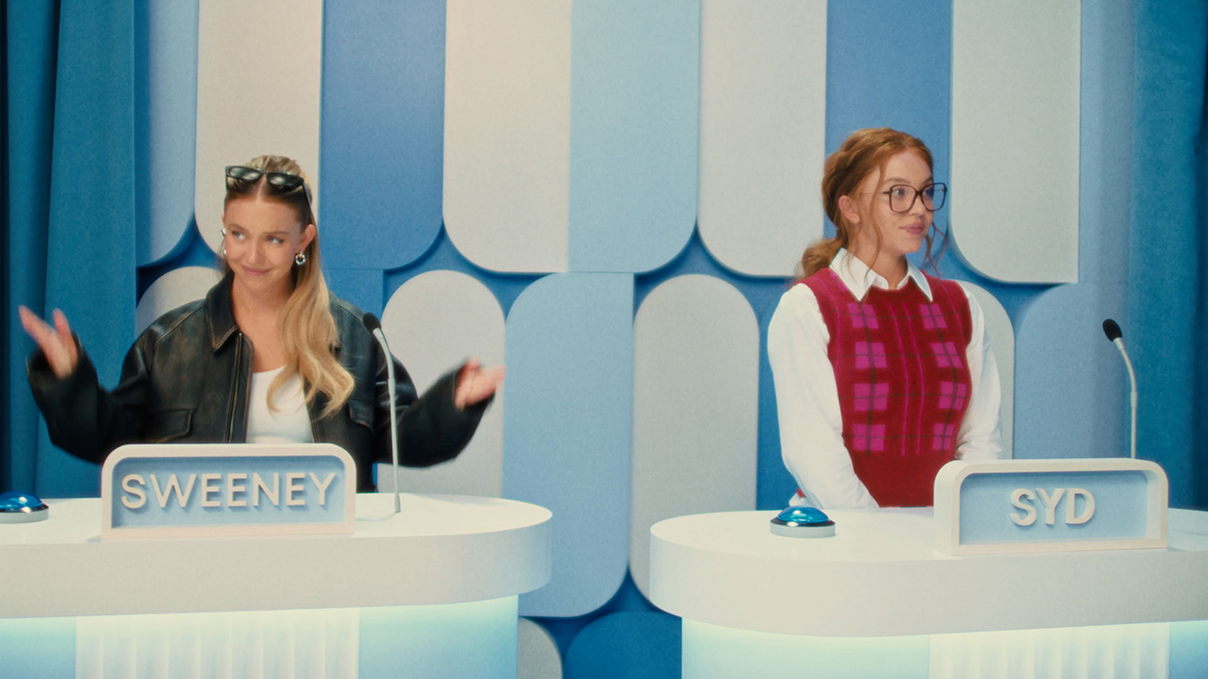 Sydney Sweeney hosts and plays the contestants in this game show inspired global campaign for Laneige from Jung von Matt