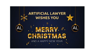 Merry Christmas From Artificial Lawyer! – Artificial Lawyer