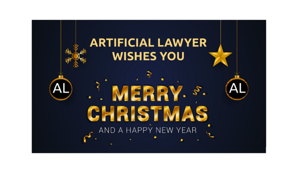 Merry Christmas From Artificial Lawyer! – Artificial Lawyer