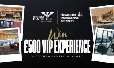 Win A £500 VIP Newcastle Airport Experience – Newcastle Eagles