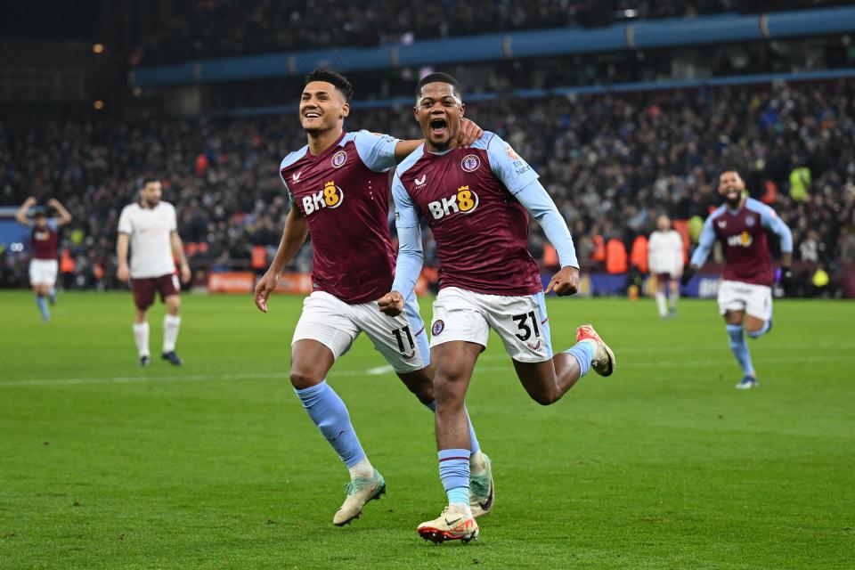 Villa beat Man City last year (Getty Images)